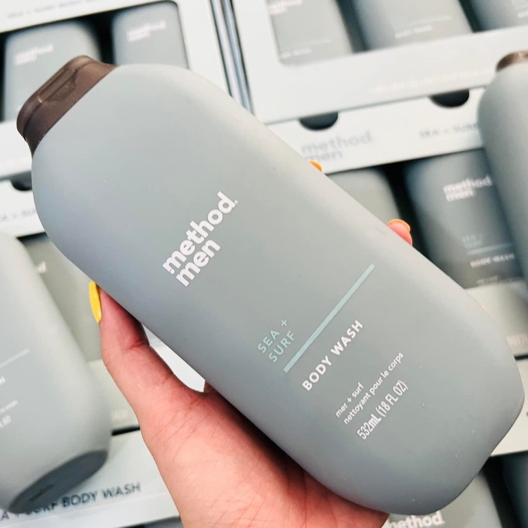 Sữa tắm dưỡng ẩm cho nam giới  [CHÍNH HÃNG] Method men body wash - 532ml