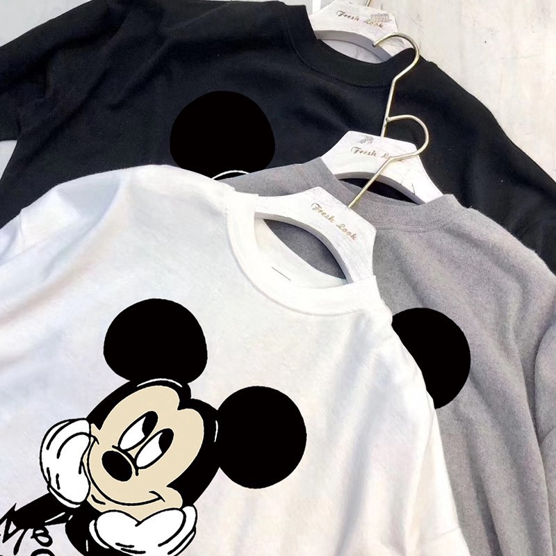 Áo thun oversize MICKEY DISNEY | Áo thun Jumbo TUMBLR TEE BERSHKA TSHIRT