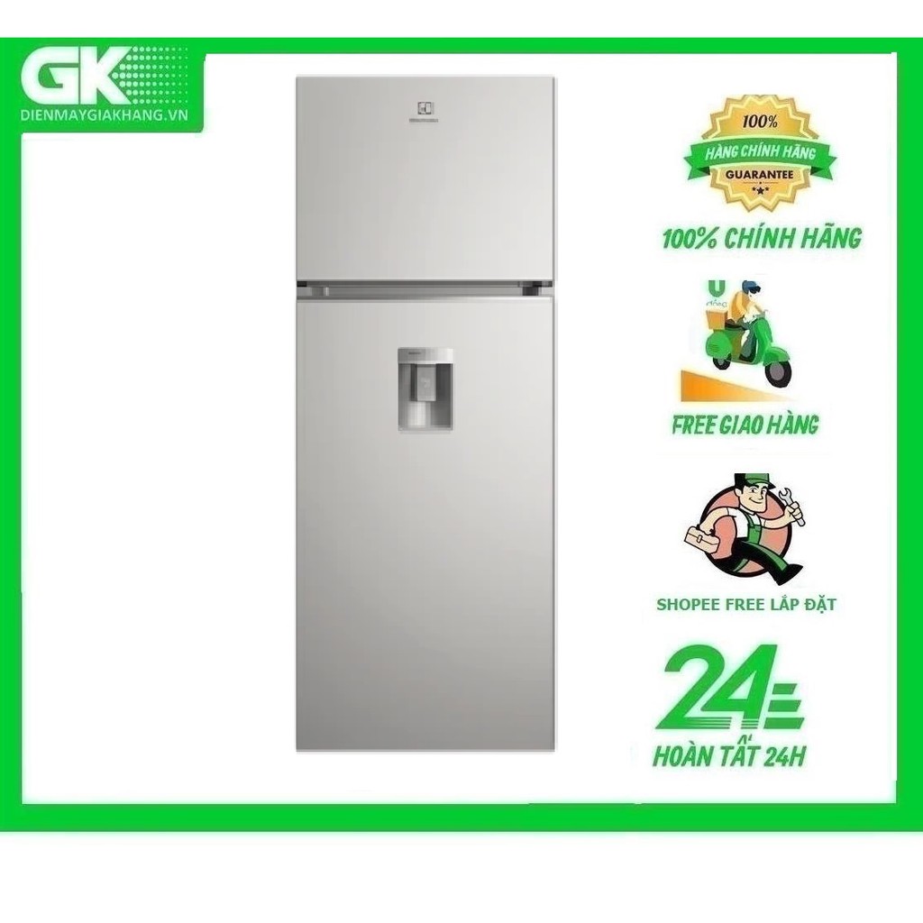 ETB3740K-A - MIỄN PHÍ CÔNG LẮP ĐẶT - Tủ Lạnh Inverter ELECTROLUX 341 Lít ETB3740K-A