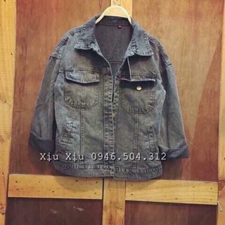 Áo khoác bò( kèm ảnh thật) Rẻ vô địch