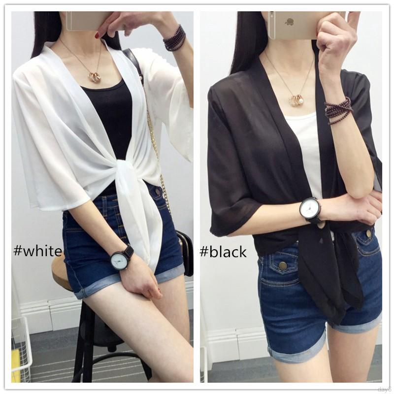 FREESHIP ĐƠN 99K_ Áo khoác Cardigan nữ ngắn tay chống nắng thời trang Hàn