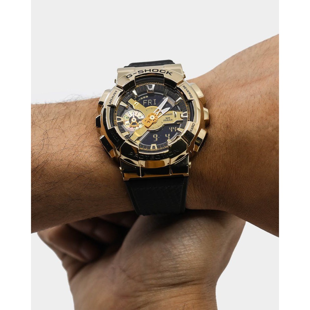 Đồng Hồ Nam Casio G-Shock GM-110G-1A9DR Chính Hãng - Dây Nhựa | G-Shock GM-110G-1A9 Gold Metal
