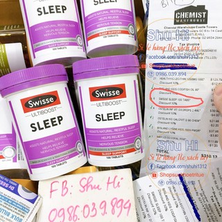 Viên Uống Hỗ Trợ Ngủ Ngon Swisse Ultiboost Sleep