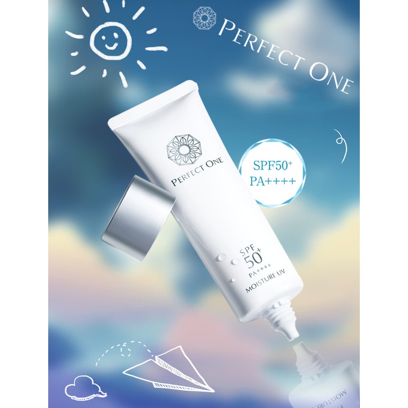 Kem Chống Nắng Dưỡng Da SPF50+ PA++++ Kết Hợp Làm Sáng Da PERFECT ONE SP Moisture UV 50G