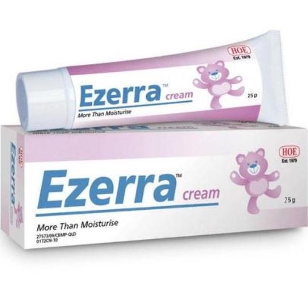 Ezerra cream 25g hình con gấu sản phẩm chăm sóc da bé yêu