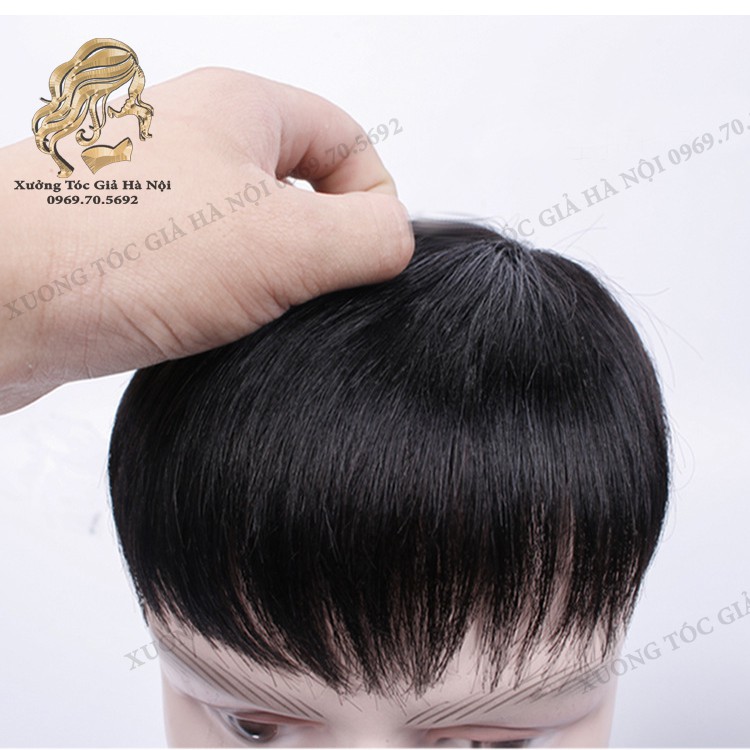 Mái hói nam ❤️ 100% tóc thật ❤️ xưởng tóc giả Hà Nội