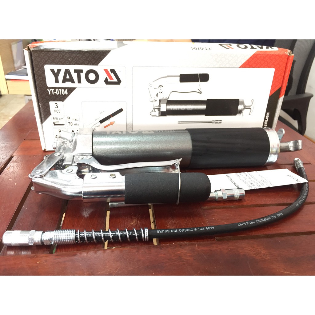 Súng bơm mỡ cầm tay 500CC Yato YT 0704