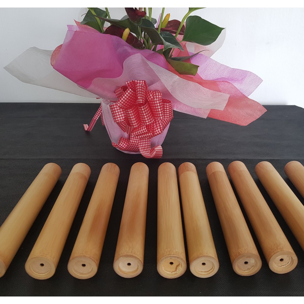 Hộp tre đựng bàn chải đánh răng || đựng bút bi tre hoặc đựng ống hút tre