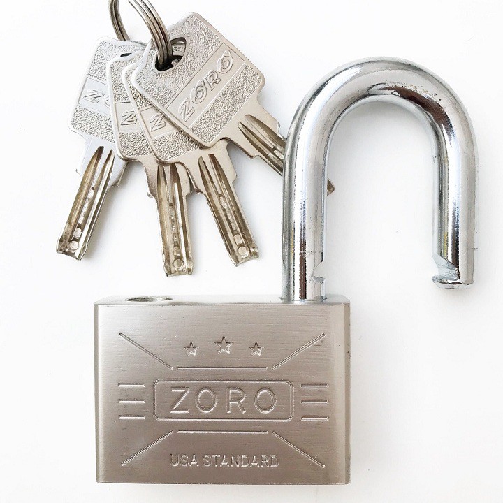 Khoá cửa chống cắt, Ổ khóa 6 phân ZORO chống trộm chìa muỗng