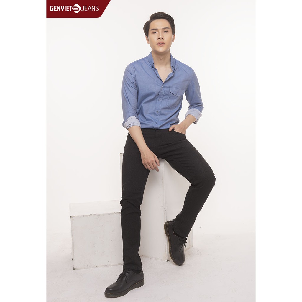 T3121C811 - Áo Sơmi Dài Tay Nam GENVIET | BigBuy360 - bigbuy360.vn