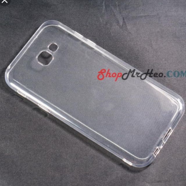 Ốp lưng samsung A7 2017 dẻo trong suốt Ou Case vu Case chính hãng