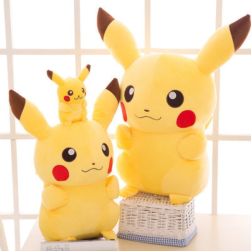 Gấu Bông Pikachu Cute Size To Cao 70cm và 90cm