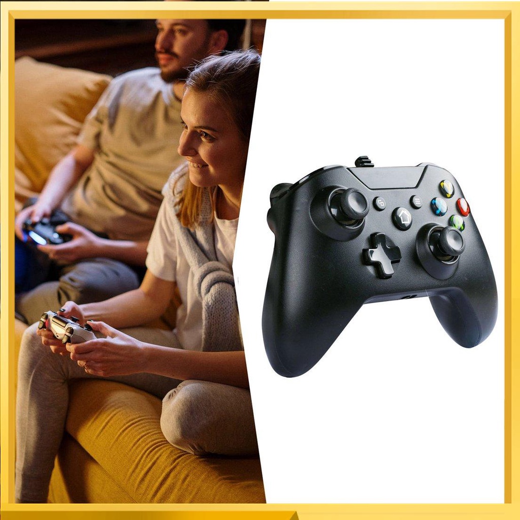 Tay cầm chơi Game có dây và chế độ rung đôi cho Xbox One N-1