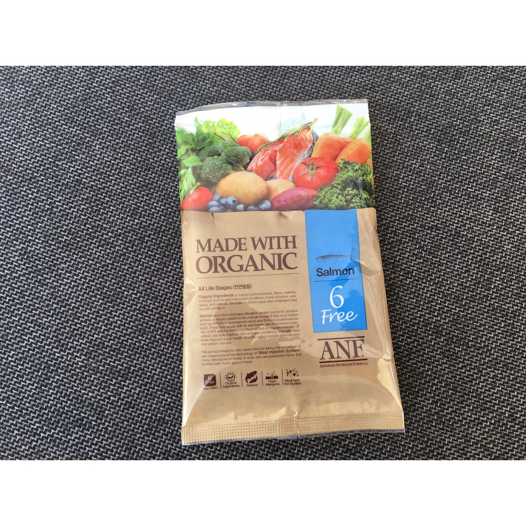 [100g] Thức ăn hạt cho chó lớn hơn 6 tháng tuổi ANF 6 Free Organic