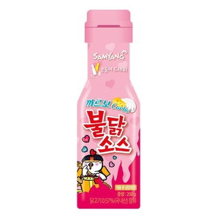 Sốt gà cay vị kem Carbo Samyang Hàn Quốc chai 200g
