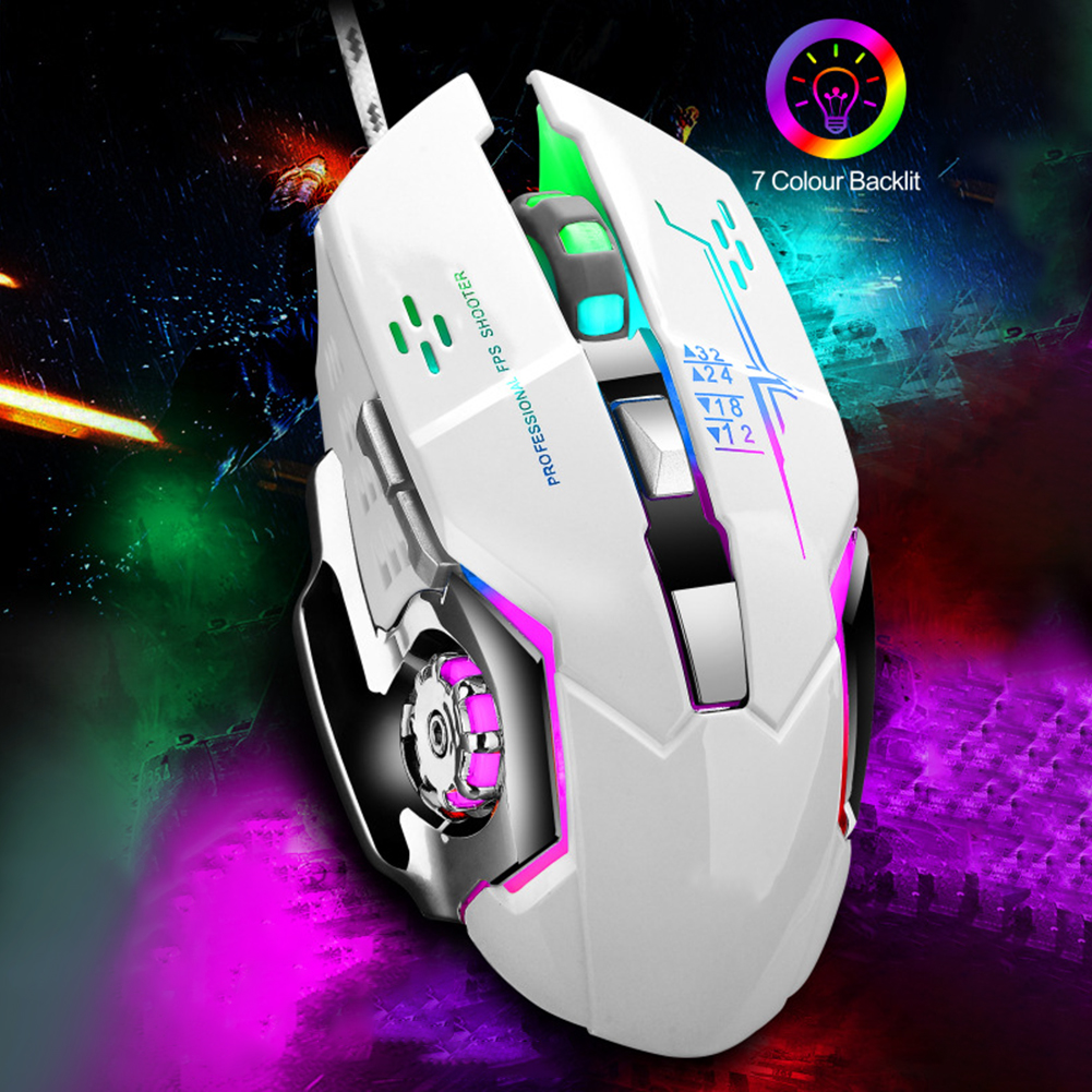 Chuột Gaming Đèn Led Rgb X3 Bằng Kim Loại Độc Đáo Tiện Dụng