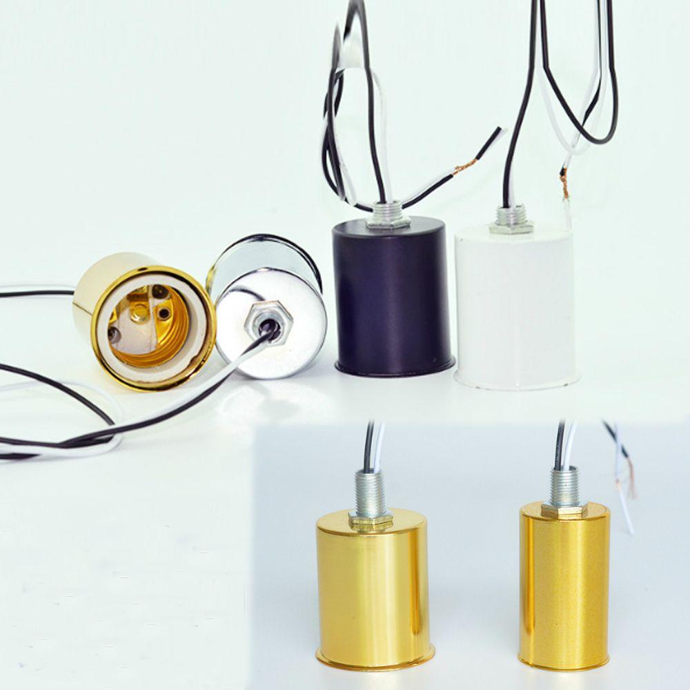 Đế Đèn Led E27 E14 Bằng Sứ Thiết Kế Độc Đáo Dễ Lắp Đặt Diy