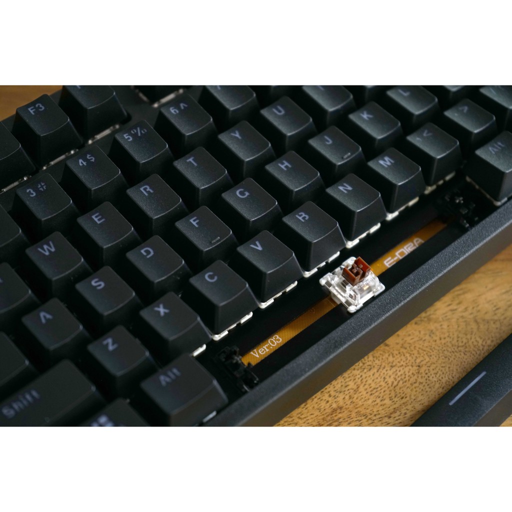 Phím cơ E-DRA EK387 TKL Led Rainbow version 2021