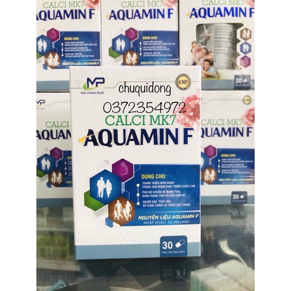 ✅CANXI HỮU CƠ TỪ TẢO BIỂN CALCIMIN F - nguyên liệu từ Anh Quốc hộp 30 viên