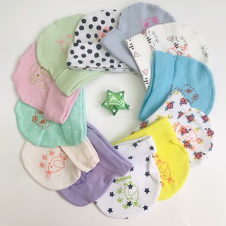 Nón Sơ Sinh Hotga Cotton Mềm Mại Mỏng Mát