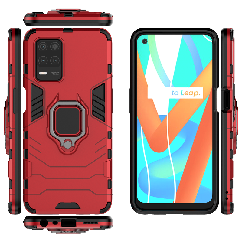 Ốp Điện Thoại Cạnh Mềm In Hình Iron Man Có Vòng Đỡ Cho Realme V13 5g Realmev13 | BigBuy360 - bigbuy360.vn