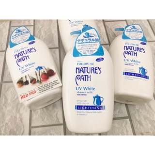 Sữa tắm trắng da follow me nature’s path uv white 1000nl