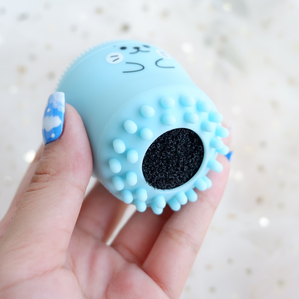 Mút Rửa Mặt và Masage Bạch Tuộc Béo Dewytree Silicon Brush xanh ngọc NPP Shoptido | BigBuy360 - bigbuy360.vn