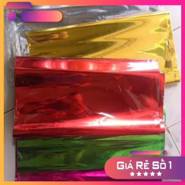 Giấy Thuỷ Ngân làm oản Tài Lộc, Giấy ánh bọc oản