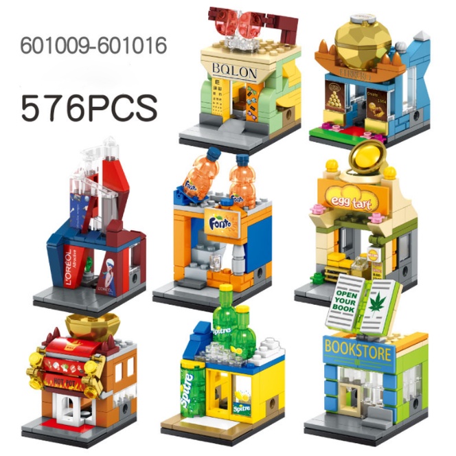 Bộ xếp hình lego cửa hàng đặc biệt. Dành cho trẻ trên 6 tuổi