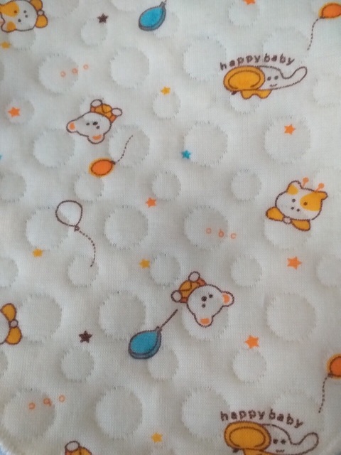 Set 5 yếm nỉ xốp tam giác - quàng cổ - thấm dãi cho bé trai bé gái