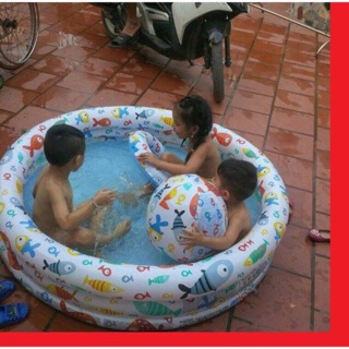 Bể bơi phao kèm bóng, phao