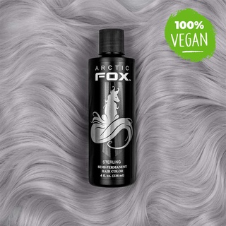 Thuốc nhuộm tóc Arctic Fox Sterling màu bạc - HairSolutions360