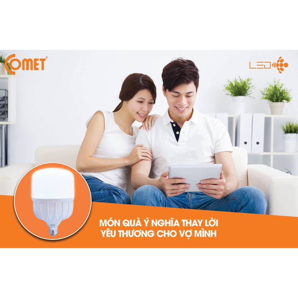 Bóng led trụ công suất lớn COMET CB04F038, 38W