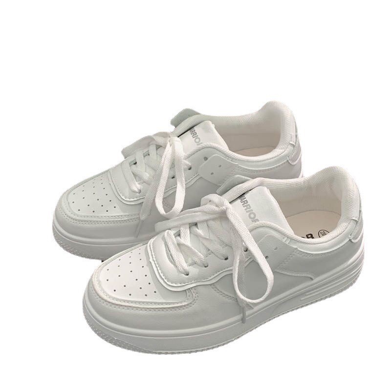 Giày thể thao sneaker nam nữ vải canvas trắng đế bánh mỳ Ulzzang FLOWER G17 - nguyentrang239