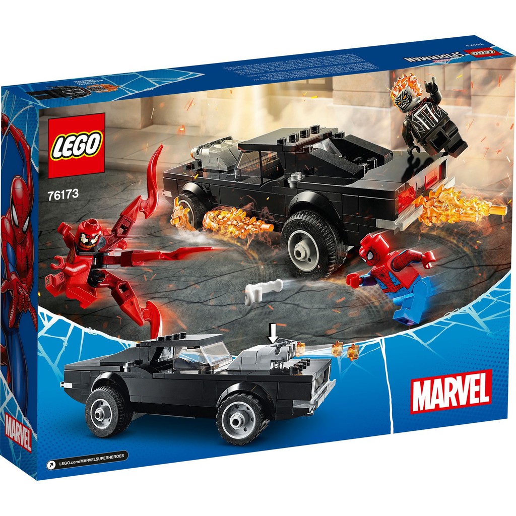 LEGO 76173 Marvel Super Heroes - Spiderman Và Ma Tốc Độ Đối Đầu Carnage