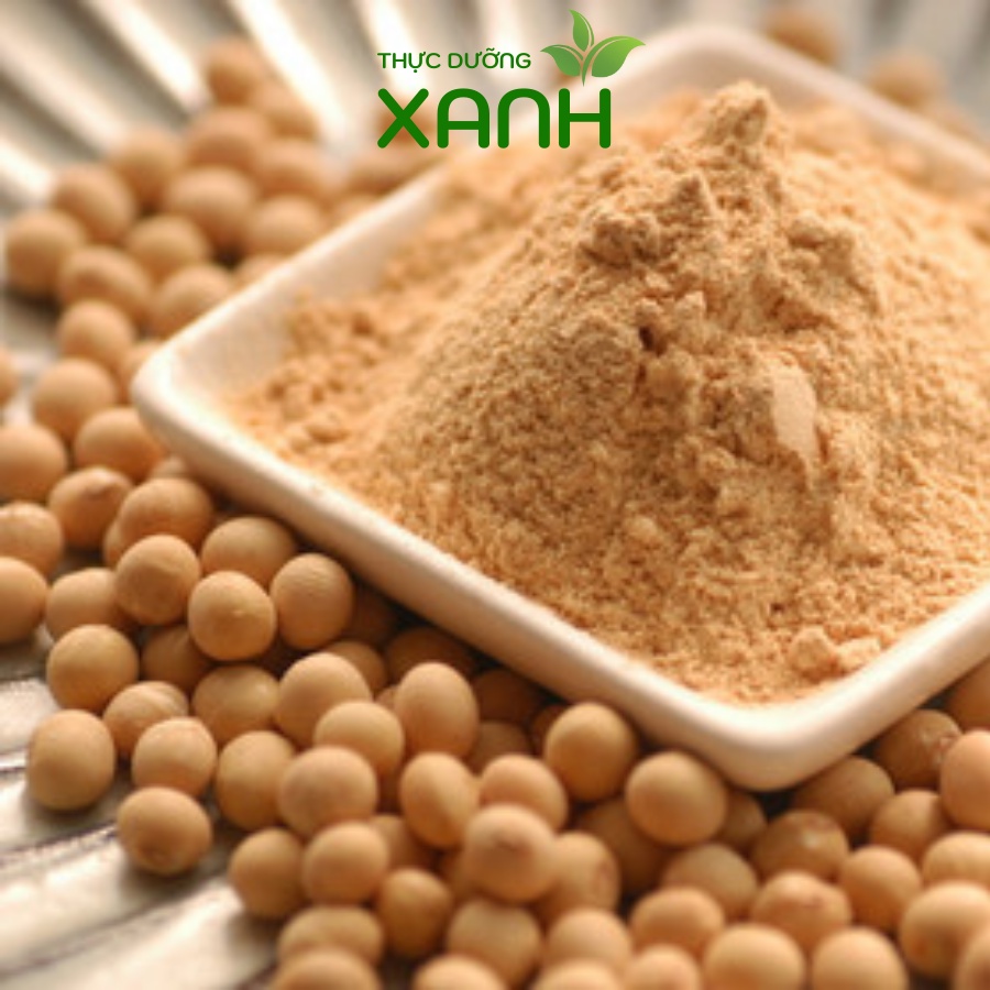 500Gr Bột Đậu Nành Nguyên Chất Rang Tay Không Đường - Thực Dưỡng Xanh