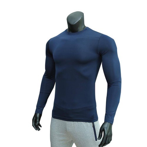 Áo Thun Nam ❤️𝑭𝑹𝑬𝑬𝑺𝑯𝑰𝑷❤️ Áo Thể Thao Dài Tay Giữ Nhiệt - Áo Tập Gym Nam Body Co Giãn 4 Chiều | BigBuy360 - bigbuy360.vn