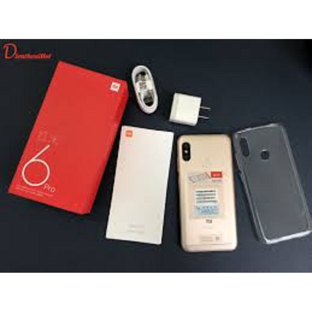 [ CHƠI PUBG REE FIRE ĐỈNH] điện thoại Xiaomi Redmi 6 Pro ram 4G rom 64G 2sim, pin 4000mah, Có sẵn Tiếng Việt
