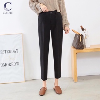 Quần baggy công sở bọc khuy