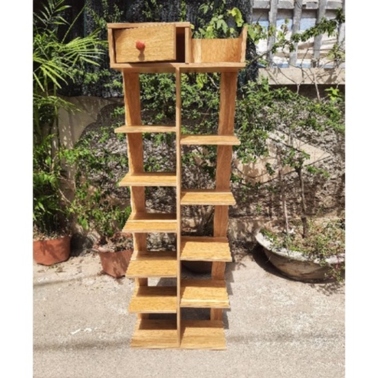 Kệ Giày Gỗ Hình Cây Cực Tiện Lợi,Kệ Giay Gỗ 5 tầng Tiết Kiệm Diện Tích.chất liệu gỗ MDF cao cấp mẫu mới 2022