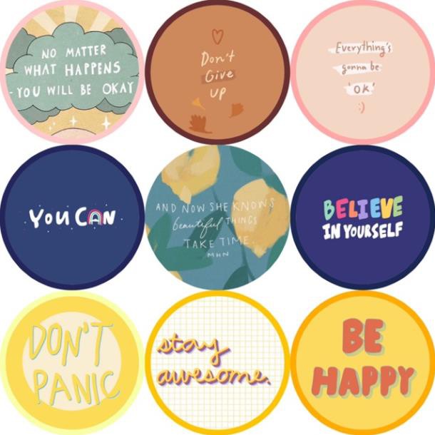 CQ Popsockets iring giá đỡ điện thoại từ ngữ cổ động cheer up quote