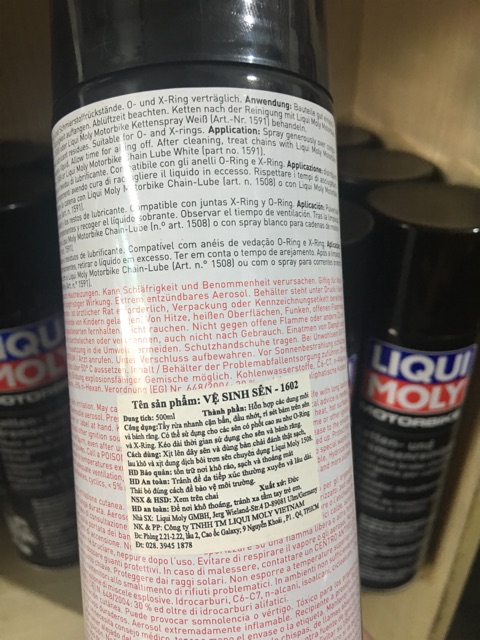 CHAI XỊT VỆ SINH XÍCH LIQUI MOLY 1602 - 500ml
