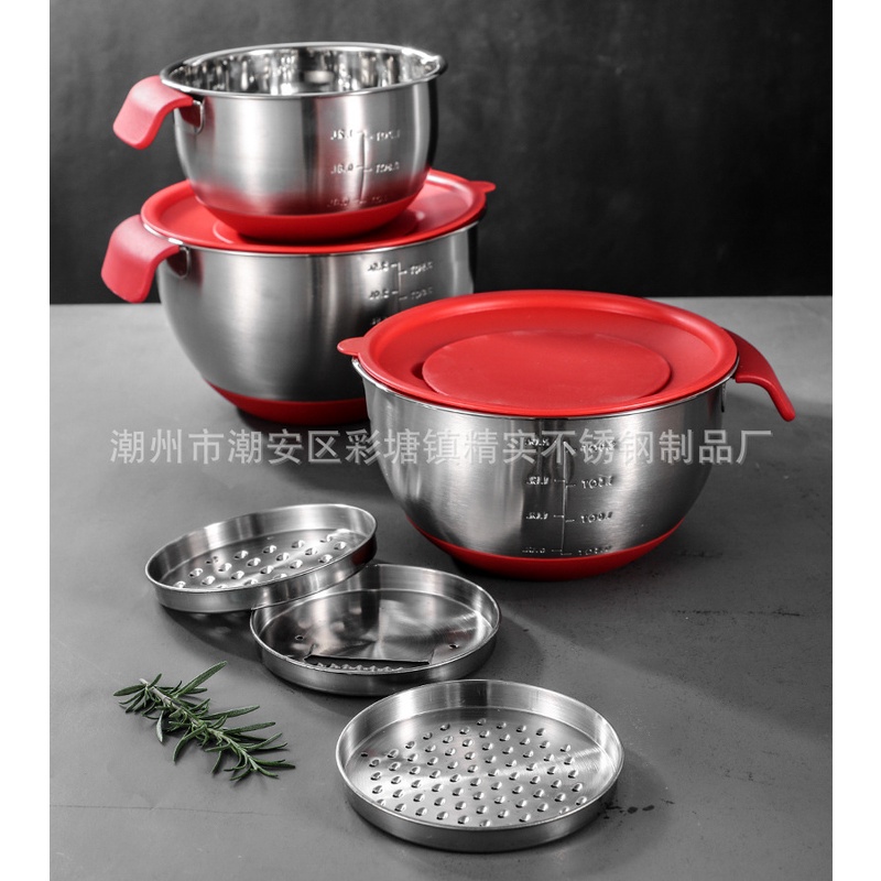 Thố Trộn Bột / Đánh Trứng Inox 304