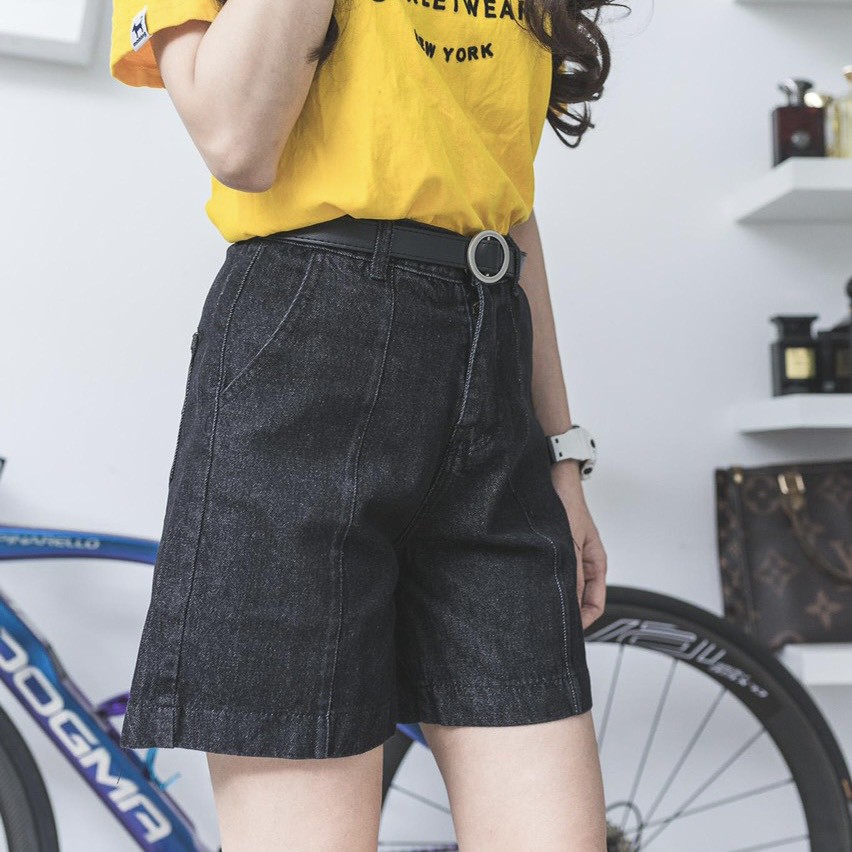 Quần Ngố Lửng Ống Rộng Dáng Chữ A Lưng Cao Vải Tốt [MẪU MỚI]