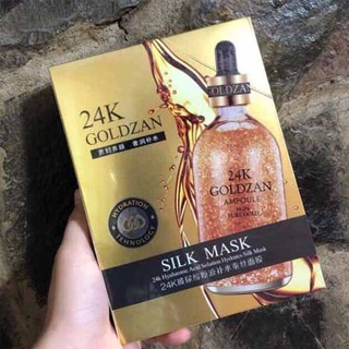MẶT NẠ LỤA VÀNG 24K GOLDZAN SILK MASK