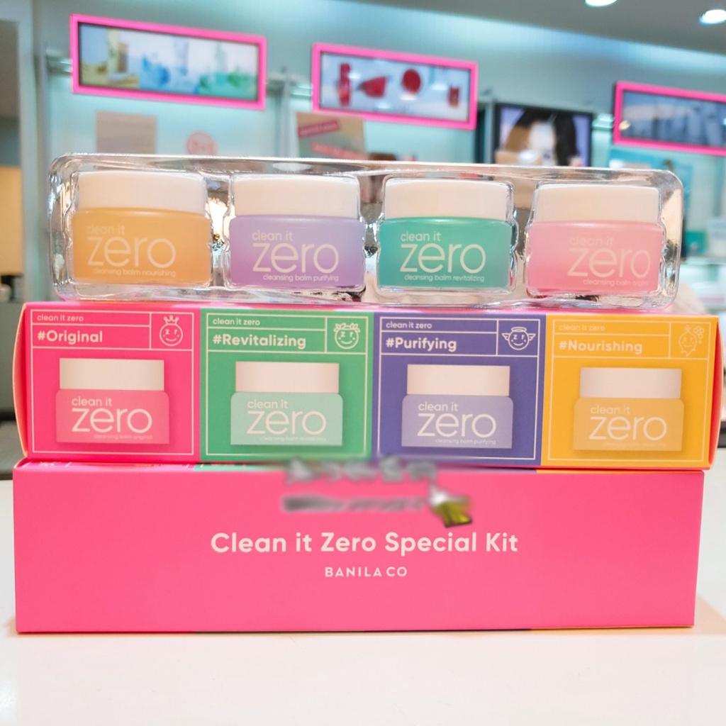 Sáp Tẩy Trang BANILA CO Clean It Zero 4 Màu Mini 7ml (BNL001)