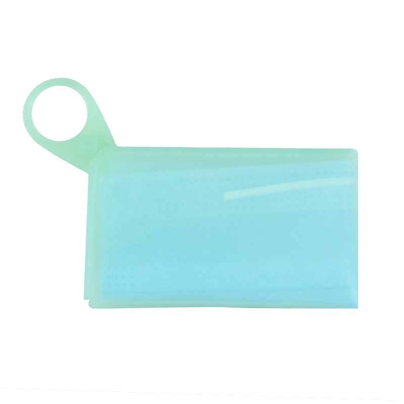 Compact Dustproof Silica Gel Mask Carrying Case