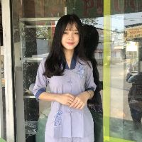 Đồ phật tử .áo lam Đi chùa. la hán phối.đồ lam nữ tay lỡ thêu sen size 40-70kg