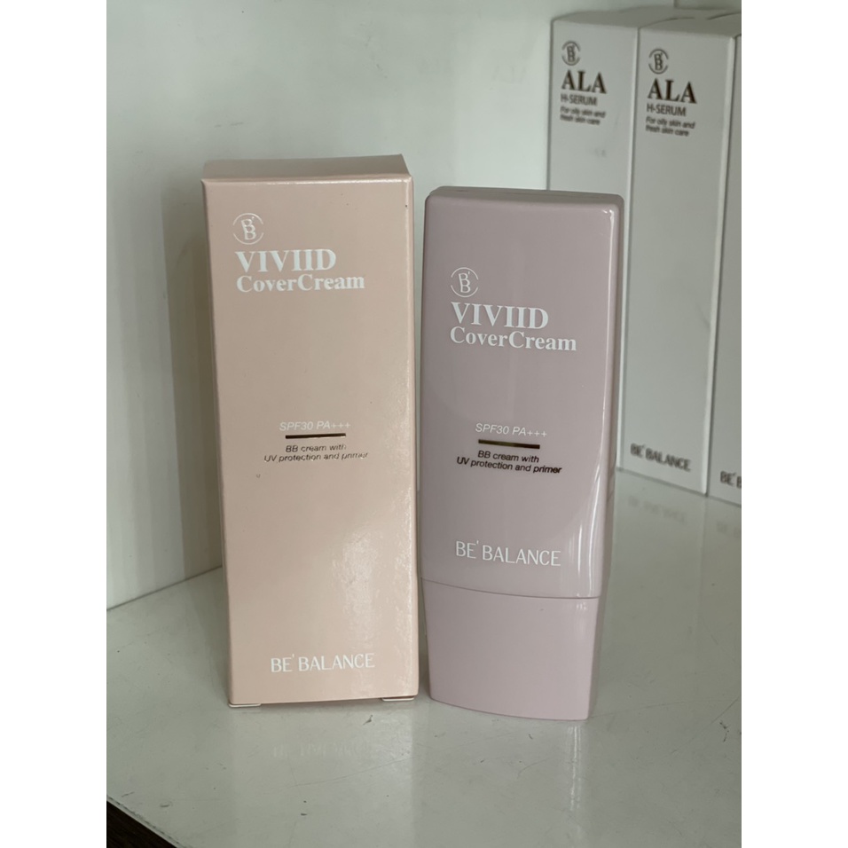 Kem che khuyết điểm Viviid Cover Cream Be balance
