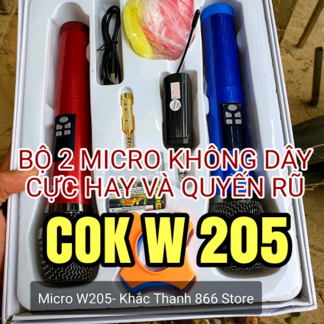 Micro đa năng không dây COK W205